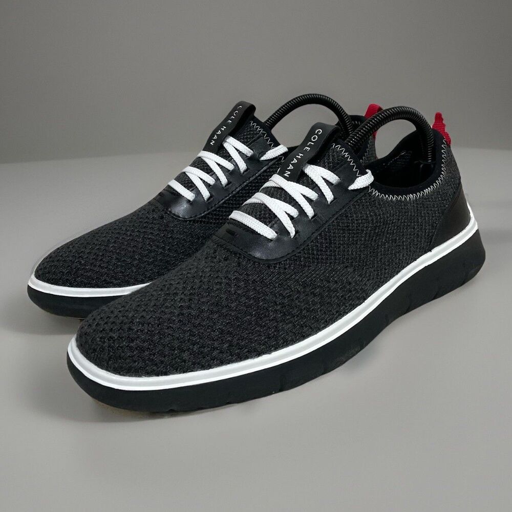 Cole Haan Generation Zerogrand Men's Sz 8 Stitchlite Sneaker C31402 Black Grey